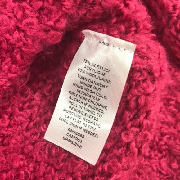 BP. Funnel Neck Bouclé Sweater - Picture 4 of 7